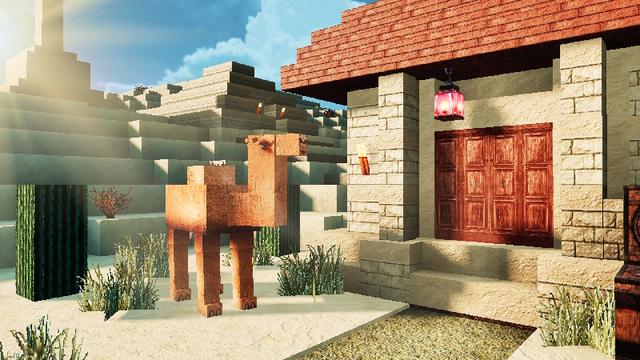 Screenshot of the Minecraft Bedrock Marketplace product Ultra Realism created by GoE-Craft.