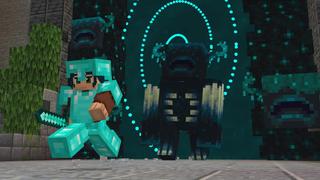 Screenshot of the Minecraft Bedrock Marketplace product Warden Invasion created by GoE-Craft.