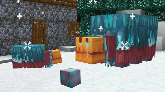 Screenshot of the Minecraft Bedrock Marketplace product Winter Craft - Frozen Textures created by GoE-Craft.