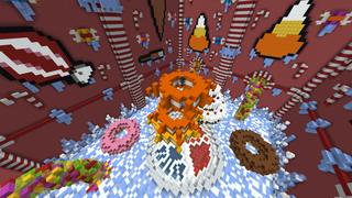 Screenshot of the Minecraft Bedrock Marketplace product Winter Droppers created by GoE-Craft.