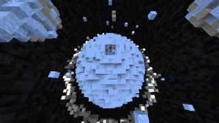 Screenshot of the Minecraft Bedrock Marketplace product Winter Droppers created by GoE-Craft.