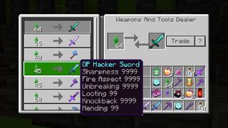 Screenshot of the Minecraft Bedrock Marketplace product Winter Hacker Mansion created by GoE-Craft.