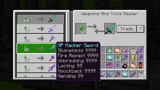 Screenshot of the Minecraft Bedrock Marketplace product Winter Hacker Mansion created by GoE-Craft.