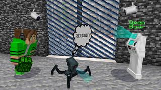 Screenshot of the Minecraft Bedrock Marketplace product Winter Hacker Mansion created by GoE-Craft.