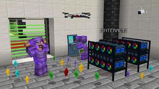 Screenshot of the Minecraft Bedrock Marketplace product Winter Hacker Mansion created by GoE-Craft.