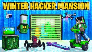 Thumbnail of the Minecraft Bedrock Marketplace product Winter Hacker Mansion created by GoE-Craft.