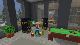 Screenshot of the Minecraft Bedrock Marketplace product Winter Millionaire Mansion created by GoE-Craft.
