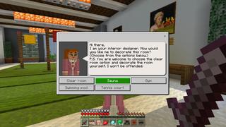 Screenshot of the Minecraft Bedrock Marketplace product Winter Millionaire Mansion created by GoE-Craft.