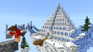 Screenshot of the Minecraft Bedrock Marketplace product Winter Skyblock created by GoE-Craft.