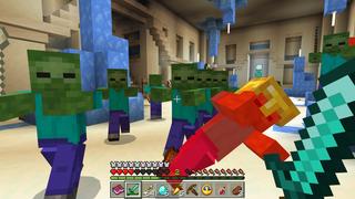 Screenshot of the Minecraft Bedrock Marketplace product Winter Skyblock created by GoE-Craft.