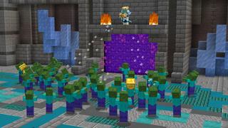 Screenshot of the Minecraft Bedrock Marketplace product Winter Weapons created by GoE-Craft.