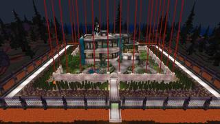 Screenshot of the Minecraft Bedrock Marketplace product World's Safest Mansion created by GoE-Craft.