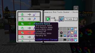 Screenshot of the Minecraft Bedrock Marketplace product World's Safest Mansion created by GoE-Craft.