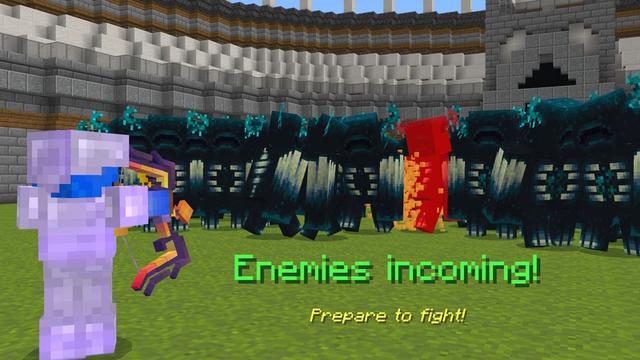 Screenshot of the Minecraft Bedrock Marketplace product YOU vs 100! created by GoE-Craft.