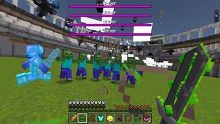 Screenshot of the Minecraft Bedrock Marketplace product YOU vs 100! created by GoE-Craft.