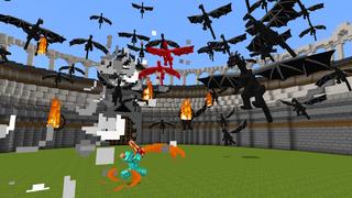 Screenshot of the Minecraft Bedrock Marketplace product YOU vs 100! created by GoE-Craft.