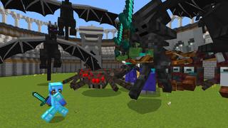 Screenshot of the Minecraft Bedrock Marketplace product YOU vs 100! created by GoE-Craft.