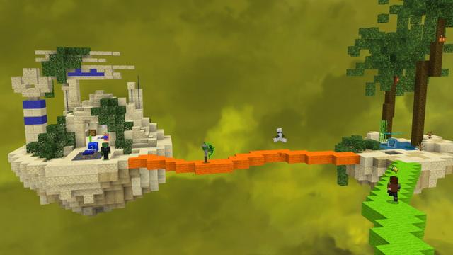 Screenshot of the Minecraft Bedrock Marketplace product ZOMBIE BEDWARS! created by GoE-Craft.