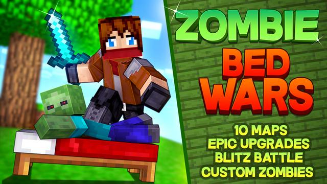 Thumbnail of the Minecraft Bedrock Marketplace product ZOMBIE BEDWARS! created by GoE-Craft.