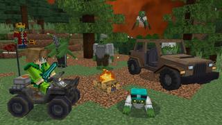 Screenshot of the Minecraft Bedrock Marketplace product Zombie Mansion created by GoE-Craft.