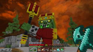 Screenshot of the Minecraft Bedrock Marketplace product Zombie Mansion created by GoE-Craft.