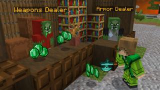 Screenshot of the Minecraft Bedrock Marketplace product Zombie Mansion created by GoE-Craft.