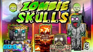 Thumbnail of the Minecraft Bedrock Marketplace product Zombie Skulls Skin Pack created by GoE-Craft.