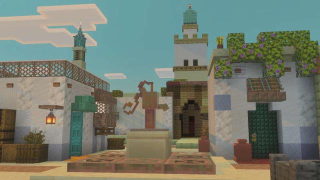 Screenshot of the Minecraft Bedrock Marketplace product Thirst On created by Goods Interactive.