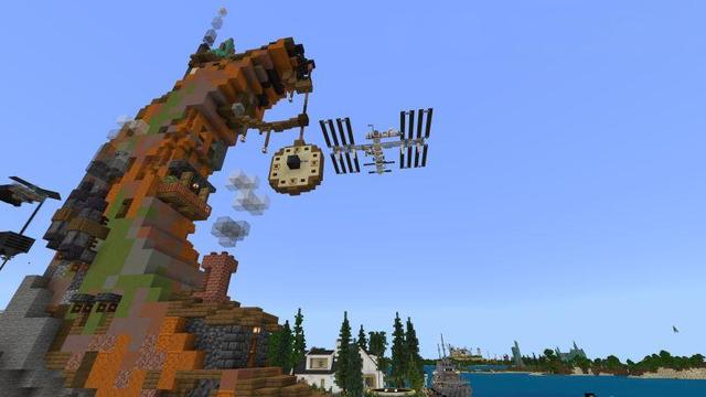 Screenshot of the Minecraft Bedrock Marketplace product Carte de la saison 8 de Hermitcraft created by Hermitcraft.