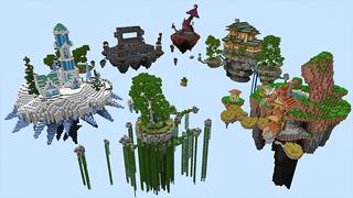 Screenshot of the Minecraft Bedrock Marketplace product 100 Hours Skyblock created by Heropixel Games.
