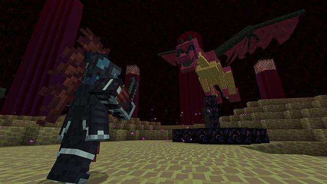 Screenshot of the Minecraft Bedrock Marketplace product 3D Armor created by Heropixel Games.