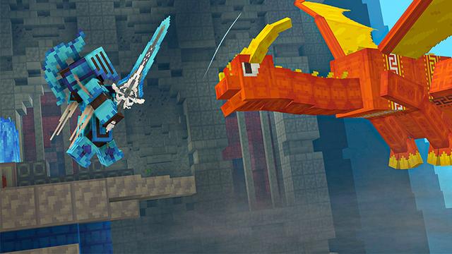 Screenshot of the Minecraft Bedrock Marketplace product 3D Weapons Texture Pack created by Heropixel Games.