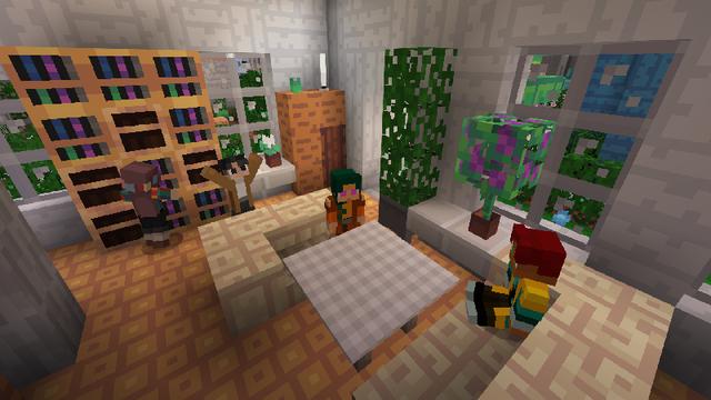Screenshot of the Minecraft Bedrock Marketplace product 8Bit Modern created by Heropixel Games.