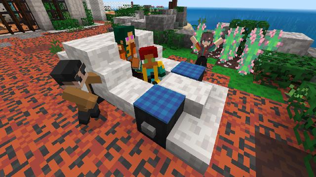 Screenshot of the Minecraft Bedrock Marketplace product 8Bit Modern created by Heropixel Games.
