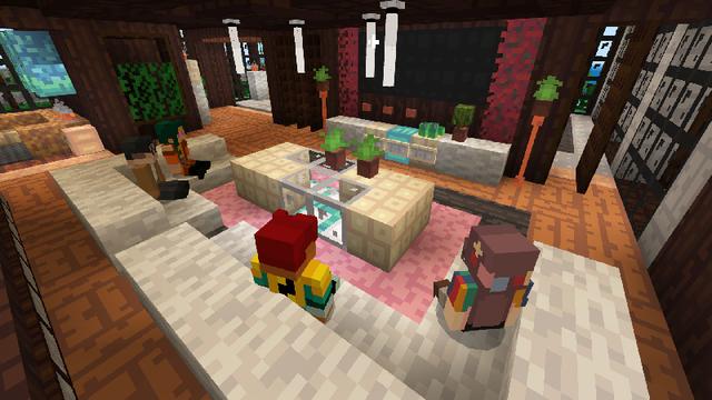 Screenshot of the Minecraft Bedrock Marketplace product 8Bit Modern created by Heropixel Games.