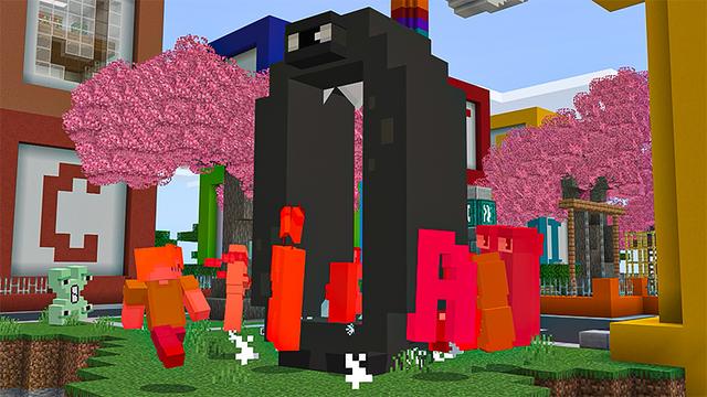 Screenshot of the Minecraft Bedrock Marketplace product Alphabet Letters created by Heropixel Games.