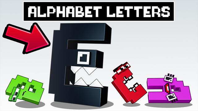 Thumbnail of the Minecraft Bedrock Marketplace product Alphabet Letters created by Heropixel Games.