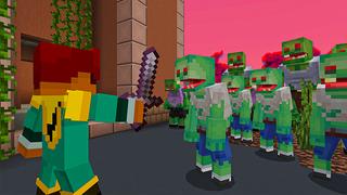 Screenshot of the Minecraft Bedrock Marketplace product Apocalypse Skyblock created by Heropixel Games.