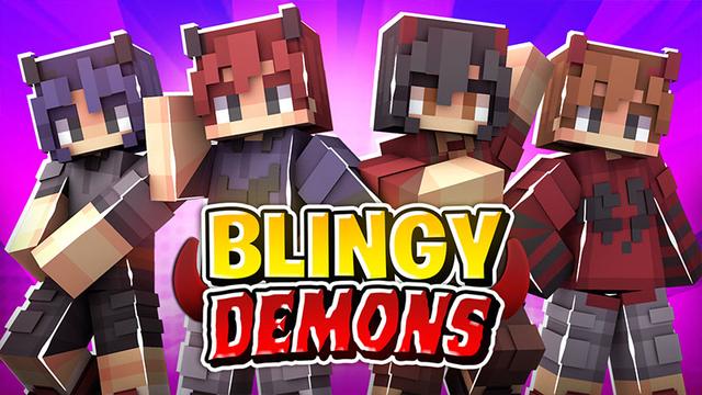 Thumbnail of the Minecraft Bedrock Marketplace product Blingy Demons created by Heropixel Games.