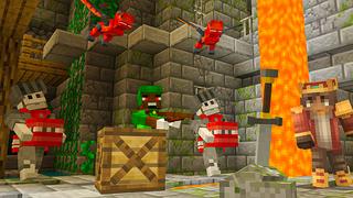 Screenshot of the Minecraft Bedrock Marketplace product Castle Survival Spawn created by Heropixel Games.