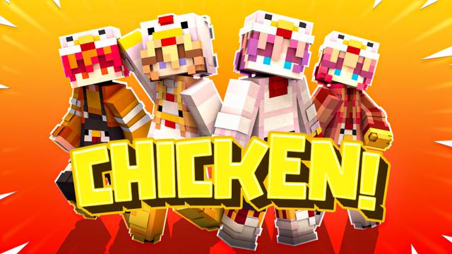 Thumbnail of the Minecraft Bedrock Marketplace product CHICKEN! created by Heropixel Games.