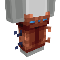 Thumbnail of the Minecraft Bedrock Marketplace product Copper Gear Leggings created by Heropixel Games.