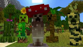Screenshot of the Minecraft Bedrock Marketplace product CREEPERS created by Heropixel Games.