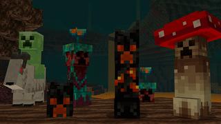 Screenshot of the Minecraft Bedrock Marketplace product CREEPERS created by Heropixel Games.