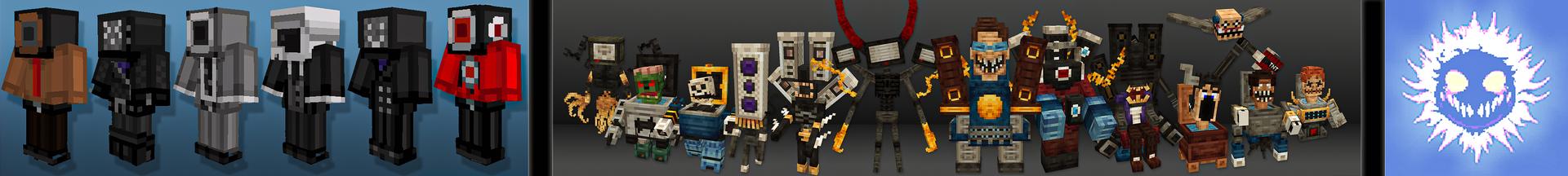 Panorama of the Minecraft Bedrock Marketplace product Creepy Nightmare created by Heropixel Games.