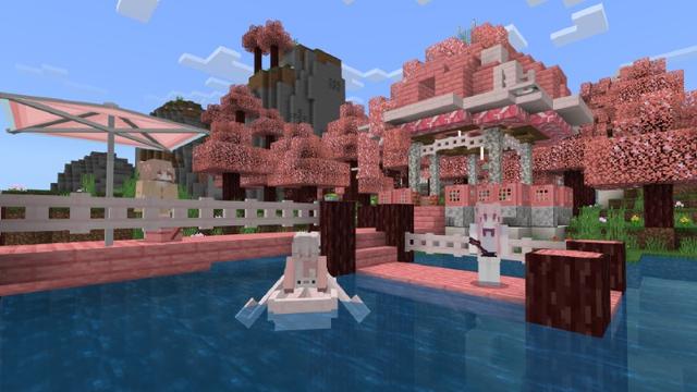 Screenshot of the Minecraft Bedrock Marketplace product Cute Cozy House created by Heropixel Games.