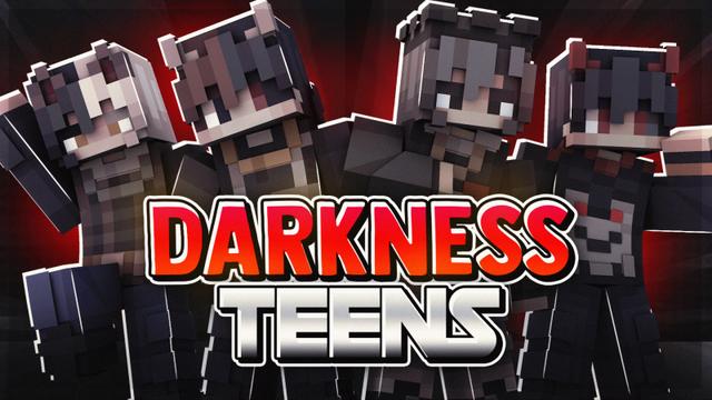 Thumbnail of the Minecraft Bedrock Marketplace product Darkness Teens created by Heropixel Games.