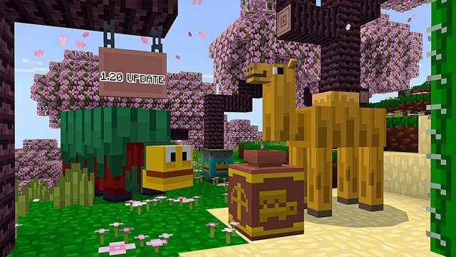 Screenshot of the Minecraft Bedrock Marketplace product Daydream Textures created by Heropixel Games.