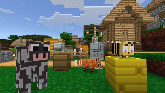 Screenshot of the Minecraft Bedrock Marketplace product Daydream Textures created by Heropixel Games.