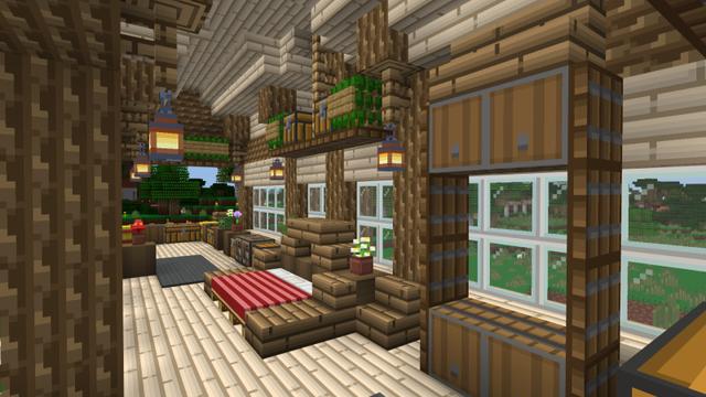 Screenshot of the Minecraft Bedrock Marketplace product Daydream Textures created by Heropixel Games.